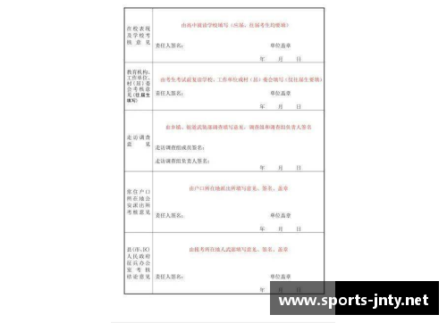 体育明星签名鉴定表格模板及使用指南